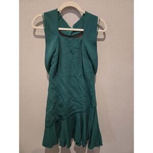 Cushnie Et Ochs Women's Size 6 Green Halter Midi Dress Formal Occasion